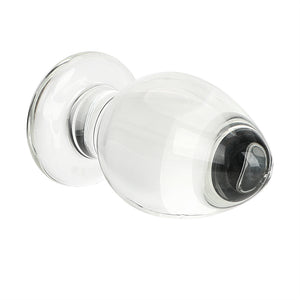OLO Anal Plug Butt Plug Erotic Butt Stimulation Glass Sex Toys for Women Men Masturbation Prostate Massager - sextoysok