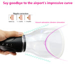 Breast Enlargement Pump Vacuum Suction Cup Electric Vibrator Strong Sucker Clitoris Massager Breast Enhancer Women Sex Toys - sextoysok