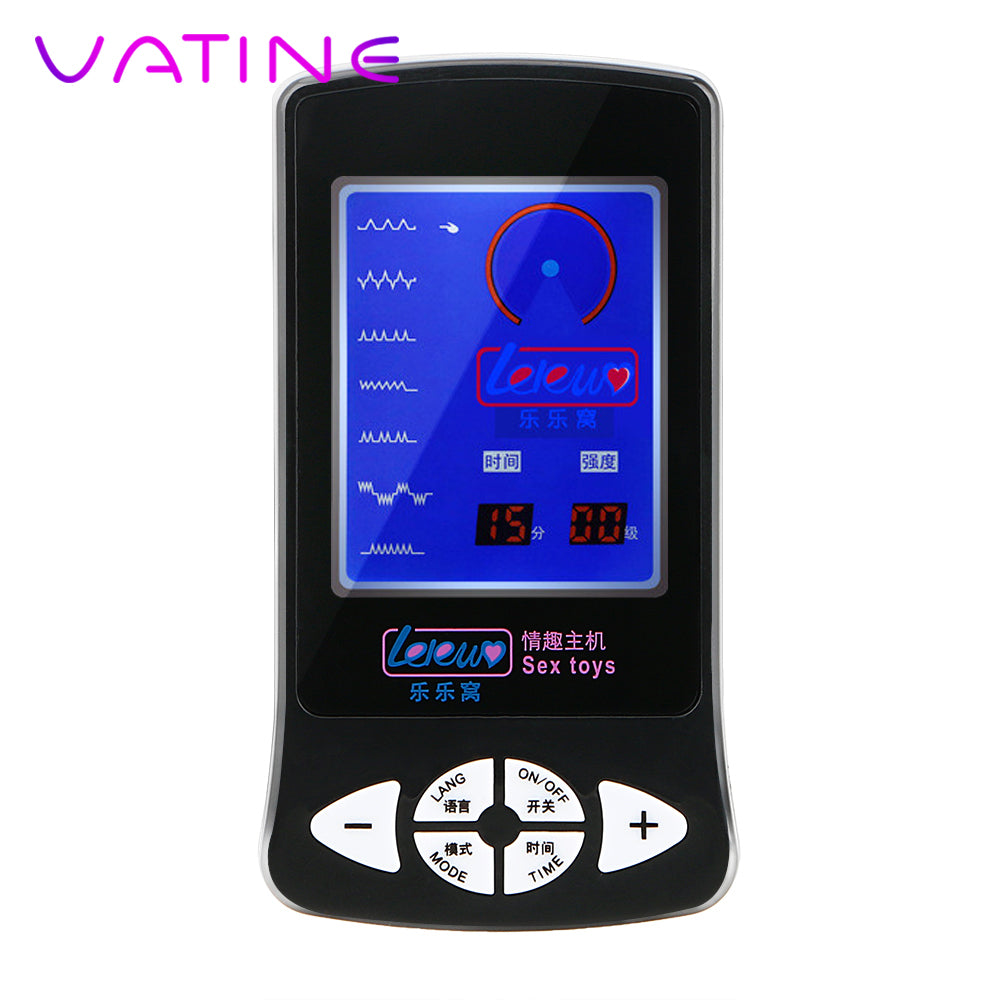 VATINE Multi-function Electric Shock Host SM Player Electro Stimulation Medical Themed Toys Sex Toys for Women Therapy Massager - sextoysok
