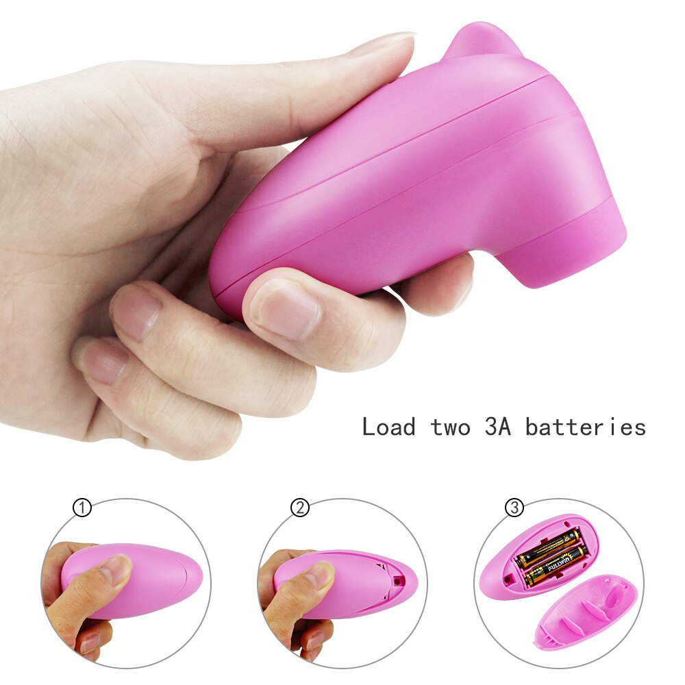 COCOLILI Strong Sucker Vibrator Sex Toys Mini Oral Nipple Stimulator Pussy Clitoris Licking Massager Masturbator for Women - sextoysok
