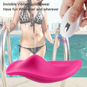 Portable Vibrating Egg Clitoral stimulator Invisible Quiet Panty Vibrator good gift Wireless Remote Control Sex toys for Women - sextoysok