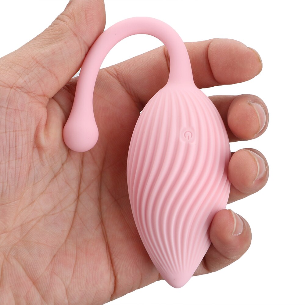 IKOKY Vibrator Egg 10 Speeds Wireless Vaginal Ball Exercises Female Masturbator Conch Shape Vibrating Eggs Sex Toys for Women - sextoysok