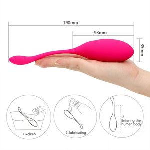 VATINE Vibrating Egg USB Charge Kegel Exercise Vaginal Ball Ben Wa ball G-spot Vibrator Remote Control Sex Toys for Women - sextoysok