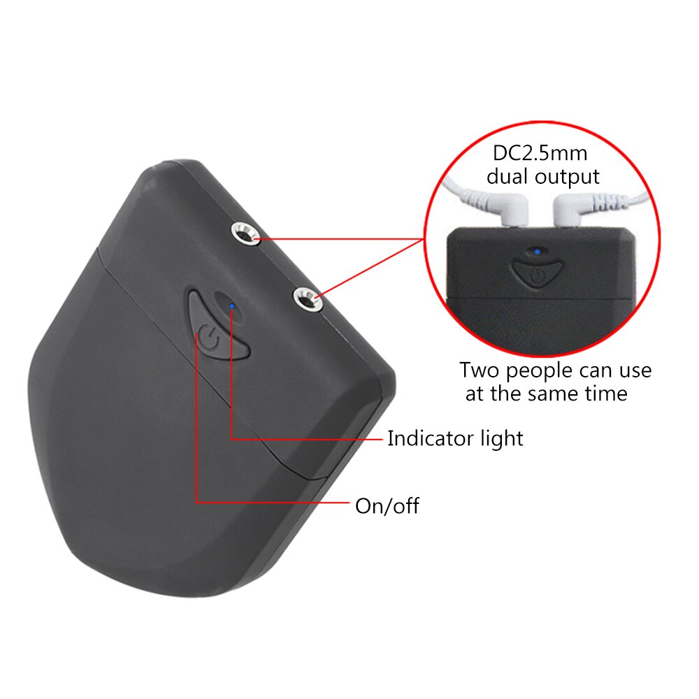 VATINE Electric Shock Host Clitoris Nipple Stimulator Double Output Electro Stimulation Medical Themed Toys - sextoysok