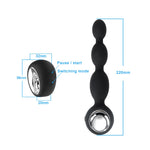 OLO Anal Plug Vibrator Wireless Remote Control Anal Beads Vibrator 9 Speed Prostate Massage Sex Toys for Men Male Masturbator - sextoysok