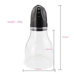 Breast Enlargement Pump Vacuum Suction Cup Electric Vibrator Strong Sucker Clitoris Massager Breast Enhancer Women Sex Toys - sextoysok