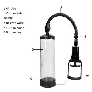 VATINE Delayed Ejaculation Male Masturbator Sex Toy For Men Penis Pump Vacuum Pump Penis Enlargement Penis Extender - sextoysok