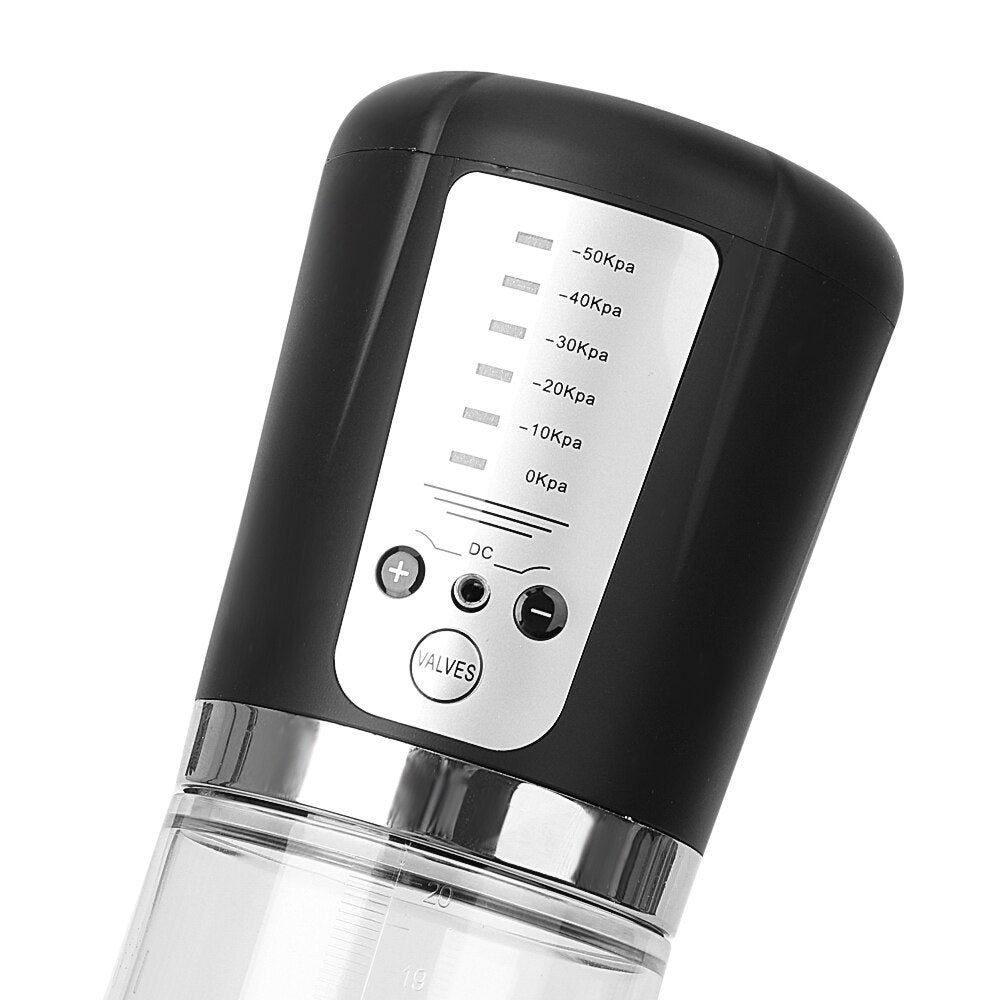 OLO Vacuum Penis Pump Powerful Penis Enlargement Extender Penis Enlarger USB Rechargeable Automatic Penis Pump Sex Toys for Men - sextoysok
