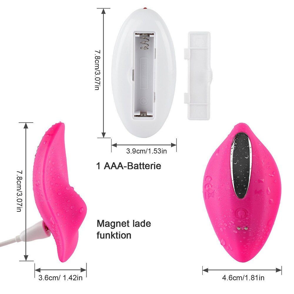 Portable Vibrating Egg Clitoral stimulator Invisible Quiet Panty Vibrator good gift Wireless Remote Control Sex toys for Women - sextoysok