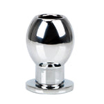 VATINE Metal Hollow Anal Plug Douche Enema Prostata Massager Sex Toys For Woman Men Gay Peep Vaginal Butt Plug Anal Dilator - sextoysok