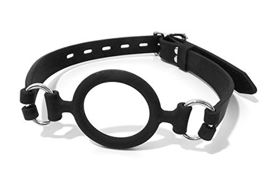 Erotic Sexy Toys O Ring Gag , Flirting Tool Silicone Open Mouth Gag Slave BDSM Adult Games Sex Products For Women or Gay - sextoysok