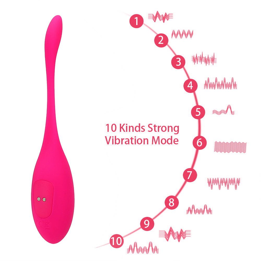 VATINE Vibrating Egg USB Charge Kegel Exercise Vaginal Ball Ben Wa ball G-spot Vibrator Remote Control Sex Toys for Women - sextoysok