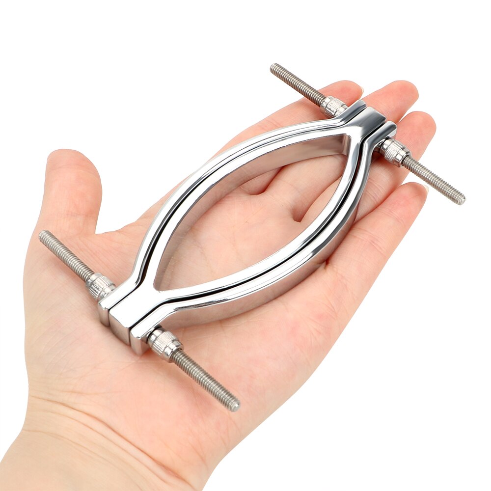 OLO Labia Clip Clitoris Clamps Adult Games Clitoris Stimulator Teasing G-spot Massage Stainless Steel Sex Toys For Women - sextoysok