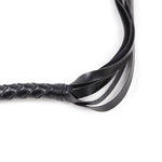 Bondage Sex Leather Whip Erotic Spanking Sex Toys Black Fetish Flogger For Woman Adult Games for Couples - sextoysok