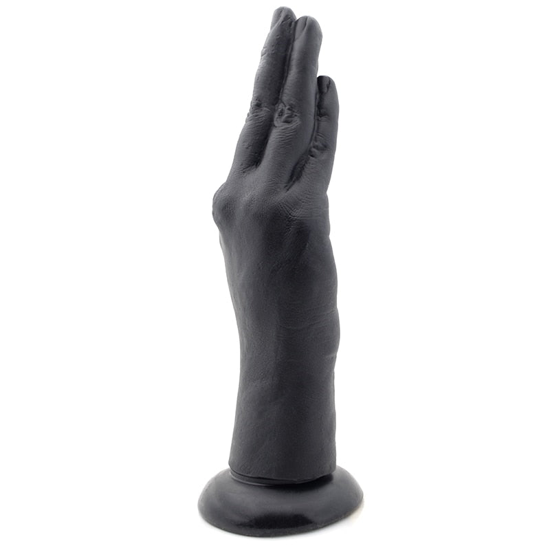 Sex products Huge dildo Anal Plug Suction Big Hand Anal Stuffed butt plug Large Penis Fist masturbate sex toys for women for men (Black Hand dildo) - sextoysok