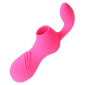 Man nuo Clit Sucker Vibrator Nipple Sucking Vibrating Sex Toys for Women Blowjob Tongue Oral Licking Clitoris Stimulator - sextoysok