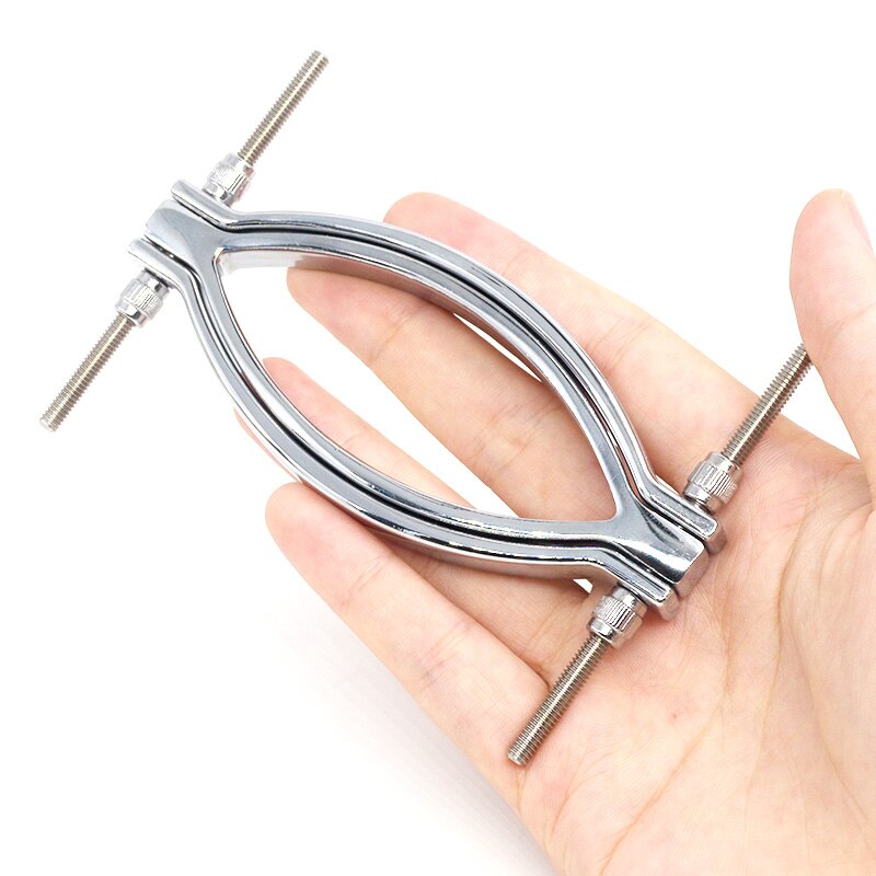 Metal Labia Clips Exotic Accessories Labium Pussy Clamps Clitoris Stimulation Massager Vagina Speculum Sex Toys (Labia clip) - sextoysok