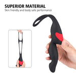 Anal Vibrator Prostate Massager Wireless Remote,Silicome Sex Toys for Men Cock Double-ring Butt Plug for Adult Masturbation - sextoysok