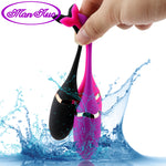 Man nuo Vibrating Egg Remote Control Vibrators Sex Toys for Women Exercise Vaginal Kegel Ball G-spot Massage USB Rechargeable - sextoysok