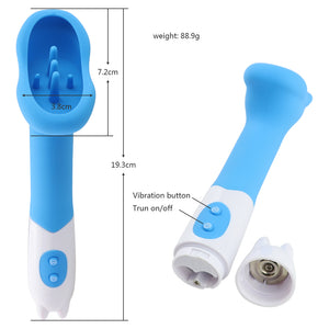 Man nuo Powerful Clitoral Sex Toys for Women 12 Modes Vagina Stimulator Massager Oral Sex Safe Silicone Vibrator Waterproof - sextoysok