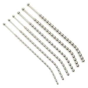 Stainless Steel Urethral Sound Dilators Sounding Penis Plug Urethral Beads Sex Toys For Men Catheters Urethral Plug Penis Insert - sextoysok