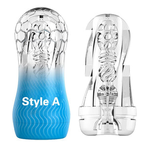 Artificial Vagina Masturbation Soft Stick Sex Machine for Men Silicone Pussy Sucking Erotic Adult Toys for Men Male Masturbator - sextoysok