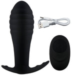 Remote Control Vibrating Prostate Massager Men Anal Plug Waterproof 10 Stimulation Patterns Butt Anus Silicone Sex Toys Sex Shop - sextoysok