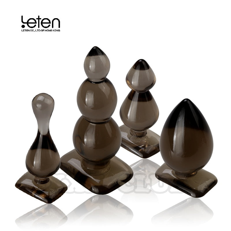Leten silicone Anal Balls,Anal Plug,Butt plug, Anal Dildo Anal Sex Toys Adult Products for Women and Men, no vibrating - sextoysok