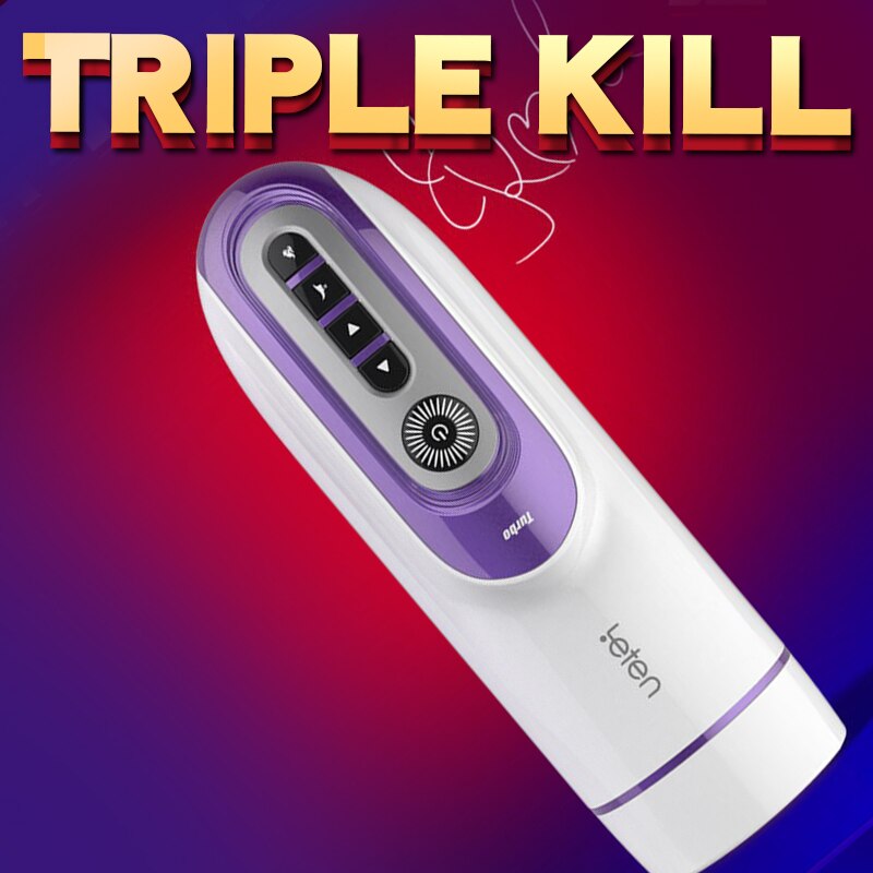 Bodypro Leten 2019 Automatic Sucking Masturbator Men's Masturbation Cup Vagina Oral Pussy Licking Toys Aircraft Cup Men Sex Toys (With retail box) - sextoysok