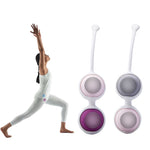 Medical vaginal dumbbell kegel simulator exercises For Women sexual Silicone Koro Kegel Ball 4Bead muscle fitness Shrinking ball - sextoysok