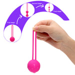 IKOKY 2Pcs/Set Silicone Kegel Ball Smart Vagina Trainer Exercise Vagina Tightening Love Ben Wa Ball Vibrator Sex Toys for Woman - sextoysok