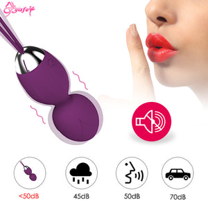 Vagina Balls Trainer Sex Toys Silicone Ben Wa Balls Vagina Tightening Exerciser Kegel Ball Vibratig Egg Women Adult Sex Product - sextoysok