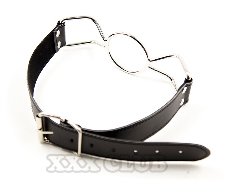 Thierry sex toys Ring Gag Flirting Open Mouth with O-Ring during sexual bondage ,roleplay and adult erotic play for couples - sextoysok