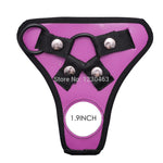 20CM Double Hole Strap On Realistic Dildo Pants For Lesbian Couple Strapon Harness Dildos With Suction Cup Adult Sex Products - sextoysok