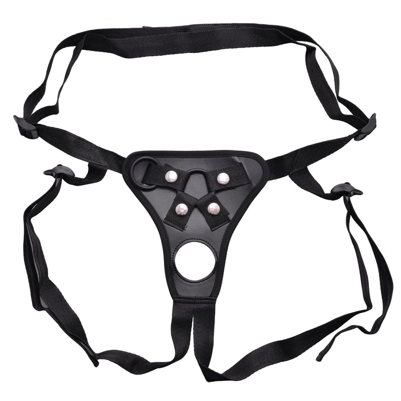 20CM Double Hole Strap On Realistic Dildo Pants For Lesbian Couple Strapon Harness Dildos With Suction Cup Adult Sex Products - sextoysok