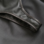 DOMI Black PU Erotic Fetish Dress Mini Adult Game Porn Skirt Sex bdsm bondage Women Sex Toy - sextoysok