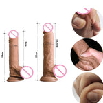 Huge Faloimitator Realistic Dildo Vibrator for Women Strapon Phallus Thick Silicone Penis With Suction Cup Sex Toys for Adults - sextoysok