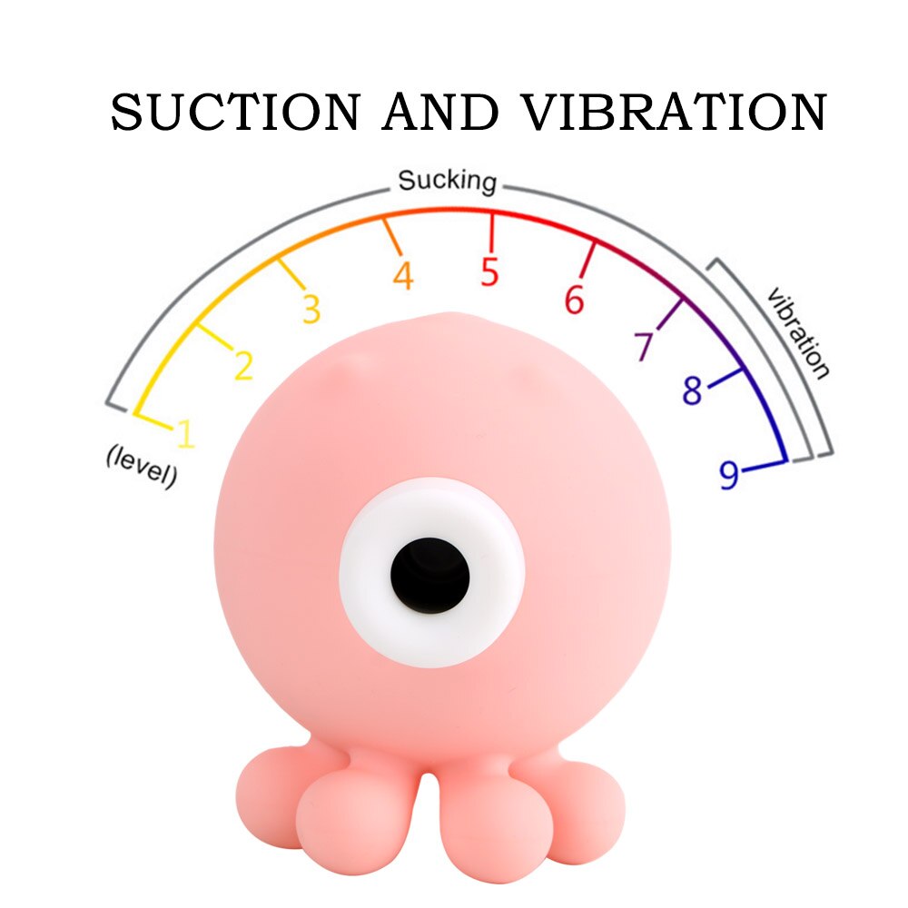 OLO Sex Toys for Women Anal Pussy 9 Speed Clitoris Vagina Oral Stimulator Nipple Massager Octopus Sucking Vibrator - sextoysok