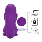 OLO Cute Squirrel Sculpt Sucking Tongue Vibrator Nipple Sucker Clitoris Licking Stimulator 10 Frequency Sex Toys for Women - sextoysok
