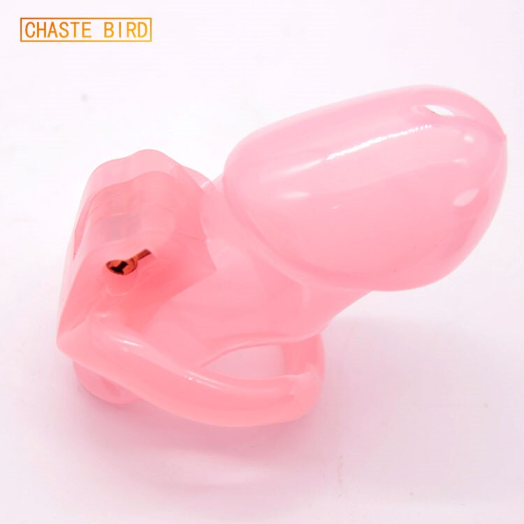 Chaste Bird Amazing Price Male Bio-sourced Resin Chastity Device Cock Cage HT V3 Belt With 4 Penis Rings Adult Sex Toys A380 - sextoysok