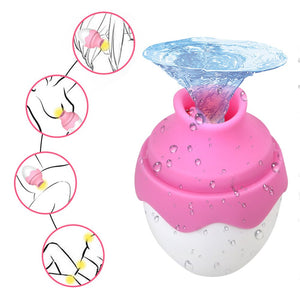 IKOKY Tongue Vibrator Oral Licking Clitoris Stimulation G-spot Suction Sex Toys for Women Female Masturbation Nipple Massager - sextoysok
