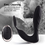 Wireless Remote Control Male Prostate Massager Silicone Anal/vagina Vibrator 10 Speed Masturbator Sex Toys For Man Woman Adult - sextoysok