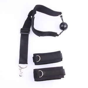 Sex Toys For couples Self Bondage Rope Restraints BDSM esclave Handcuffs Mouth Gags Ball Adult sexuale Slave pillory SM sex game - sextoysok