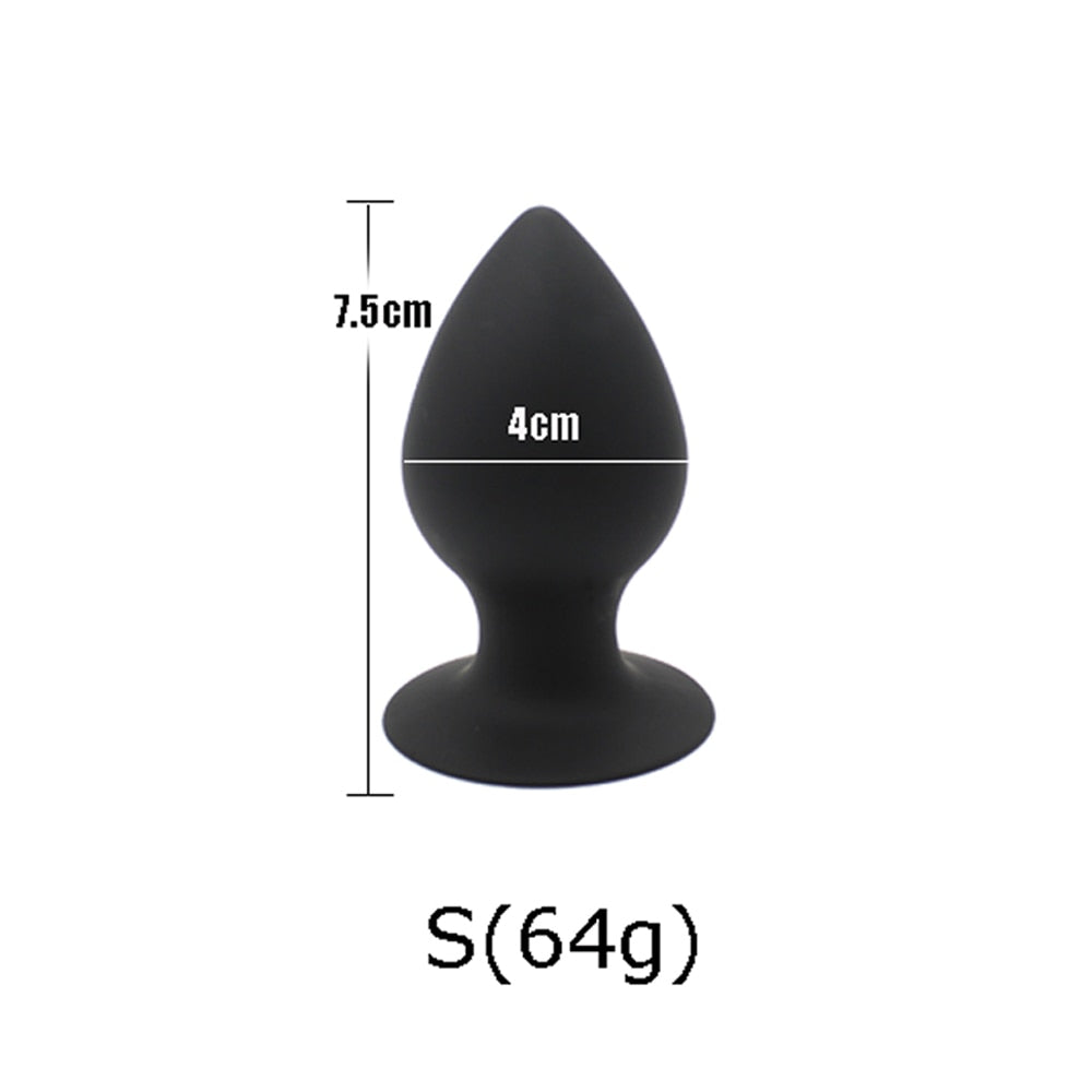 Toysdance Adult Sex Toys Silicone Anal Plug Unisex S-Xl Butt Plugs With Strong Sucker Anus Expansion Love Kits Sex Products - sextoysok