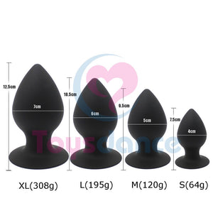 Toysdance Adult Sex Toys Silicone Anal Plug Unisex S-Xl Butt Plugs With Strong Sucker Anus Expansion Love Kits Sex Products - sextoysok