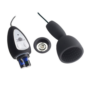 LOAEY Fantasty Climax Delay Stimulate Glans Vibrating Male Masturbator Stamina Trainer 10 Speeds Vibration Sex Toys For Man (black) - sextoysok