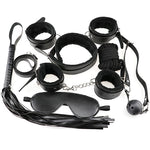SM Sex Toys Adult Product 7 pcs / set Sex Games Props SM Bondage Restraint for Women Nylon Handcuffs Five Different Colors - sextoysok
