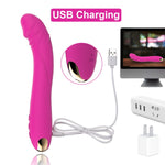 FLXUR 10 modes real dildo Vibrator for Women Soft Female Vagina Clitoris Stimulator Massager Masturbator Sex Products for Adults - sextoysok