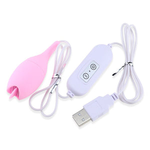 10 Modes Tongue Licking Víbrator Multi-use Mute Nipple Clitoris Stimulator G Spot Massager and Anal Plug Sex Toy for Women - sextoysok