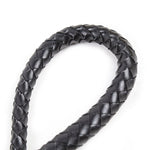 Bondage Sex Leather Whip Erotic Spanking Sex Toys Black Fetish Flogger For Woman Adult Games for Couples - sextoysok